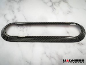 Alfa Romeo Stelvio Air Conditioning Dash Bezel - Carbon Fiber - Pre '20 - Feroce Carbon Alfa Romeo Stelvio Air Conditioning Dash Bezel - Carbon Fiber - Pre '20 - Feroce Carbon